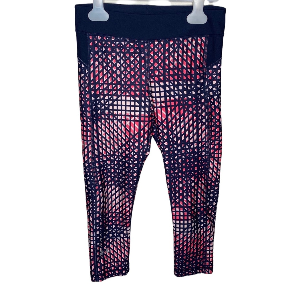 Under Armour Diamond pattern athletic Capri leggings